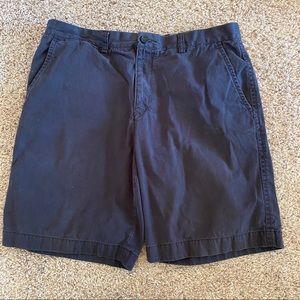 Tommy Hilfiger shorts Bermuda flat front cotton navy blue size 36 men’s